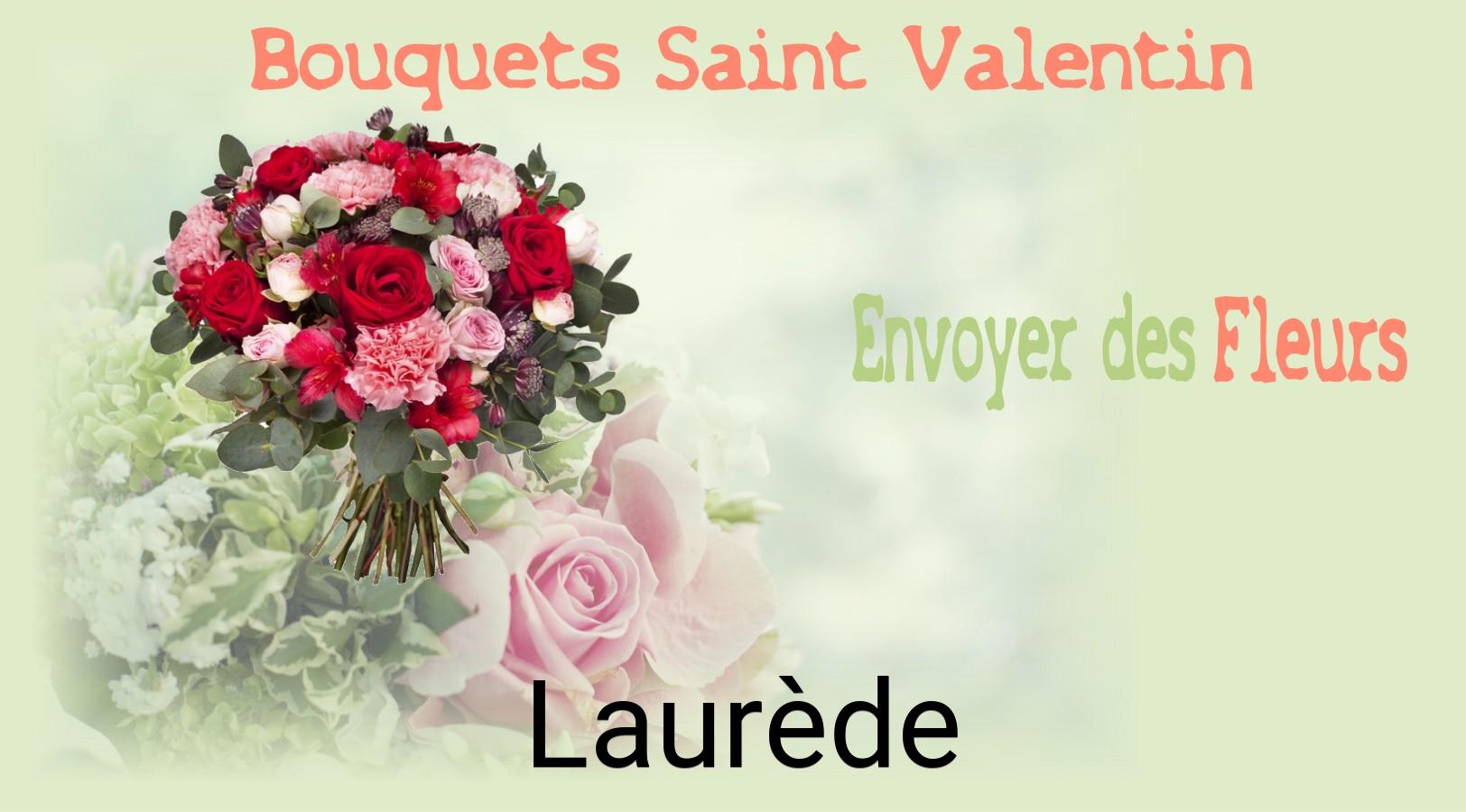 Roses de Saint-Valentin livrées à Laurède